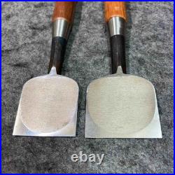 Japanese Chisel Tasai Betsuuchi Oire Nomi Set of 5 Echigo Sanjo 36-60mm 1.4-2.4