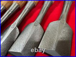 Japanese Chisel Tasai Polished Finish Dovetail chisel 10set custom-made