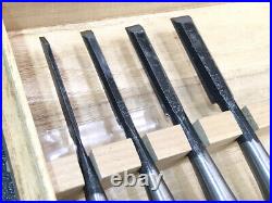 Japanese Chisel Tensho Vintage Professional Ancient Forging 3mm 42mm Carpenter