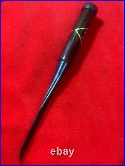 Japanese Chisel oire nomi Kenshin1.5 Black handle Carpentry tool