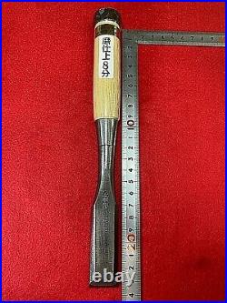 Japanese Chisel oire nomi Wakizashi Akio Tasai 24mm polished with ruler