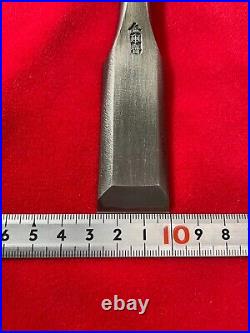 Japanese Chisel oire nomi Wakizashi Akio Tasai 27mm polished with ruler