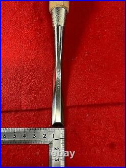 Japanese Chisel oire nomi Yasushi Hanyu HSS 12mm 0.47 in / 2 grooves Carpenter