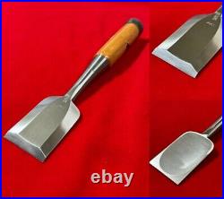 Japanese Chisel oire nomi Yoshio Usui 42mm Red oak handle All HSS Blade Japanese Chisel oire nomi Yoshio Usui 42mm Red oak handle All HSS Blade