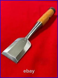 Japanese Chisel oire nomi Yoshio Usui 42mm Red oak handle All HSS Blade