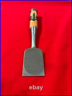 Japanese Chisel oire nomi Yoshio Usui 42mm Red oak handle All HSS Blade Japanese Chisel oire nomi Yoshio Usui 42mm Red oak handle All HSS Blade