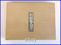 Japanese Custom Oire Nomi Chisel Set 10pcs Wooden Case Woodworking Tool Used #22