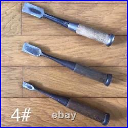 Japanese Nomi 30mm Set Carpenter Oire 24mm Woodworking 15mm Vintage Chisel Tool