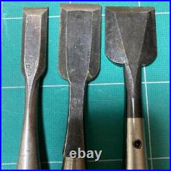 Japanese Nomi Chisel Oire Vintage Old Retro Set of 9