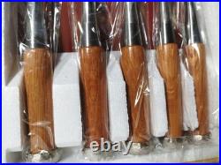 Japanese Nomi Chisel Old Retro Oire Tools Set of 5 New Sukemaru HSS New