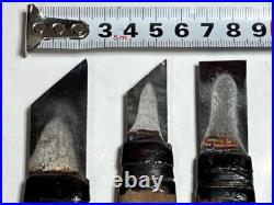 Japanese Nomi Chisel Vintage Old Retro Oire Tools Set Kanna with Case F/S Japan