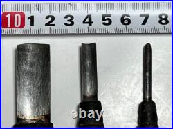 Japanese Nomi Chisel Vintage Old Retro Oire Tools Set Kanna with Case F/S Japan