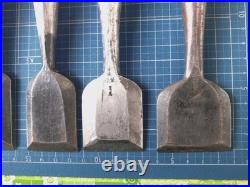 Japanese Nomi Chisel Vintage Old Retro Oire Tools Set of 11 Used