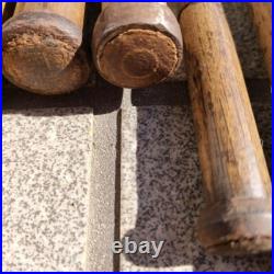 Japanese Nomi Chisel Vintage Old Retro Oire Tools Set of 13