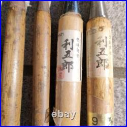 Japanese Nomi Chisel Vintage Old Retro Oire Tools Set of 13