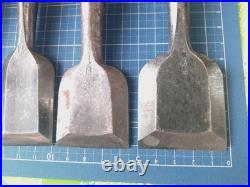 Japanese Nomi Chisel Vintage Old Retro Oire Tools Set of 15 Bulk
