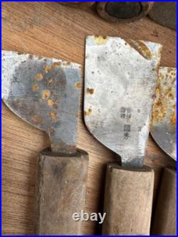 Japanese Nomi Chisel Vintage Old Retro Oire Tools Set of 24 Free Shipping Japan Japanese Nomi Chisel Vintage Old Retro Oire Tools Set of 24 Free Shipping Japan