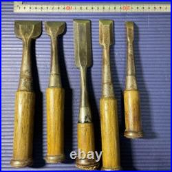 Japanese Nomi Chisel Vintage Old Retro Oire Tools Set of 5 Free Shipping From JP Japanese Nomi Chisel Vintage Old Retro Oire Tools Set of 5 Free Shipping From JP