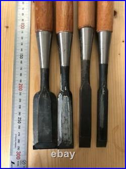 Japanese Nomi Onishi Professional Miki Chisel Carpenter 15mm 36mm Set Tool M5111