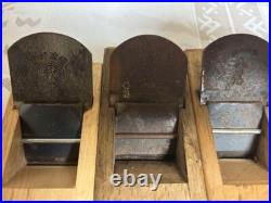 Japanese Nomi with Kanna Chisel Vintage Old Retro Oire Tools Set of 6 F/S Japan