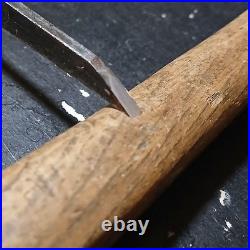 Japanese Oire Nomi Bench Chisel 8 Rin Signed Carpentry Carving Woodworking