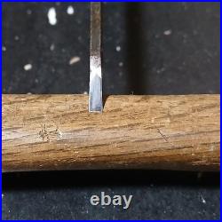 Japanese Oire Nomi Bench Chisel 8 Rin Signed Carpentry Carving Woodworking