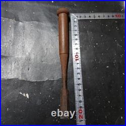 Japanese Oire Nomi Chisel 15mm 5 Bu Sharpened Skewed Isuka Style Signed Blade
