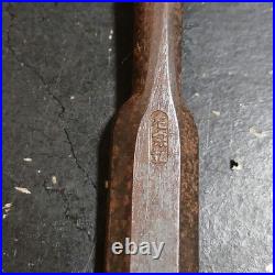 Japanese Oire Nomi Chisel 15mm 5 Bu Sharpened Skewed Isuka Style Signed Blade