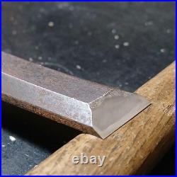 Japanese Oire Nomi Chisel 15mm 5 Bu Sharpened Skewed Isuka Style Signed Blade