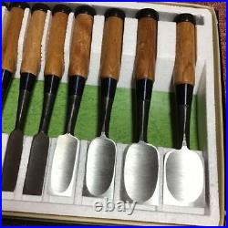 Japanese Oire Nomi Chisel Carpentry Wood Carving Hand Tool Set New