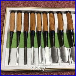 Japanese Oire Nomi Chisel Carpentry Wood Carving Hand Tool Set New