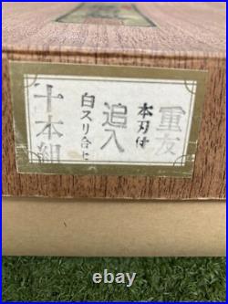 Japanese Oire Nomi Chisel Carpentry Wood Carving Hand Tool Set Shigetomo Mint Japanese Oire Nomi Chisel Carpentry Wood Carving Hand Tool Set Shigetomo Mint