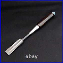 Japanese Oire Nomi Chisel Set 10pc Ebony Handle Triple Back Banshu Miki with Box