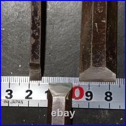 Japanese Oire Nomi Chisel Set 2bu to 1sun Koyama Woodworking Tools Signed #0302