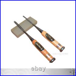 Japanese Oire Nomi Chisel Set 6mm & 9mm Signed Yonehiro Unused Sanjo