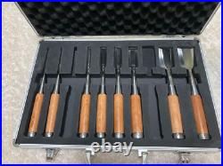 Japanese Oire Nomi Chisels high-speed steel Carpentry Hand ToolsSet Woodcarving
