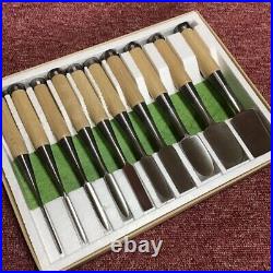 Japanese Oire Nomi Chisels high-speed steel Carpentry Hand ToolsSet2 Woodcarving