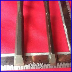 Japanese Oire Nomi Nagahiro Bench Chisels 2set Red Oak 6,9mm