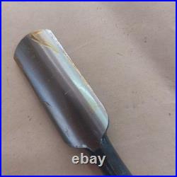 Japanese Oire Nomi Ura Maru Chisel 24mm Yasuki Steel Wooden Handle Unused