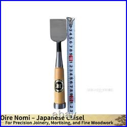 Japanese Ouchi Oire Nomi Chisel Set White Oak Handle Japan Woodworking