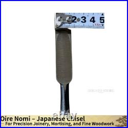 Japanese Ouchi Oire Nomi Chisel Set White Oak Handle Japan Woodworking