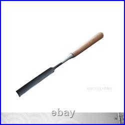 Japanese Round Oire Nomi Chisel 21mm Signed Masakichi Unused Tool Japan Japanese Round Oire Nomi Chisel 21mm Signed Masakichi Unused Tool Japan