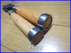 Japanese Sotomaru Nomi Gouge Chisels Set of 2 18,36mm