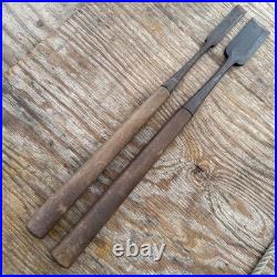 Japanese Tsuki Nomi Oire Chisel 56cm Kojiro Carpenter Tool Temple Work