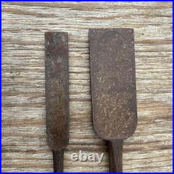 Japanese Tsuki Nomi Oire Chisel 56cm Kojiro Carpenter Tool Temple Work