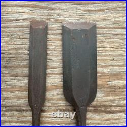 Japanese Tsuki Nomi Oire Chisel 56cm Kojiro Carpenter Tool Temple Work