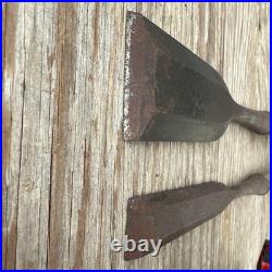 Japanese Tsuki Nomi Oire Chisel 56cm Kojiro Carpenter Tool Temple Work