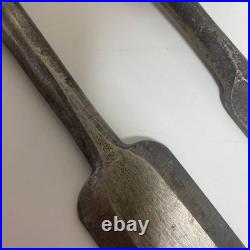 Japanese Tsuki Nomi Oire Nomi Chisel Set Fox Trademark Vintage Carpentry Tool