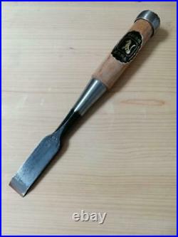 Japanese Vintage Chisel Oire Nomi Carpenter Tool 18mm Isono Kitsune Woodworking