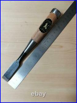 Japanese Vintage Chisel Oire Nomi Carpenter Tool 18mm Isono Kitsune Woodworking